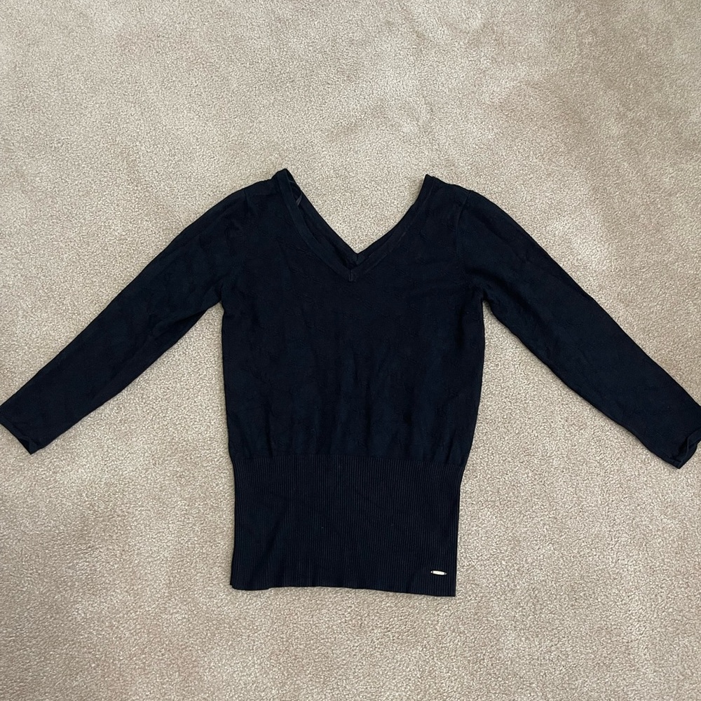 Bebe Black Sweater size Large